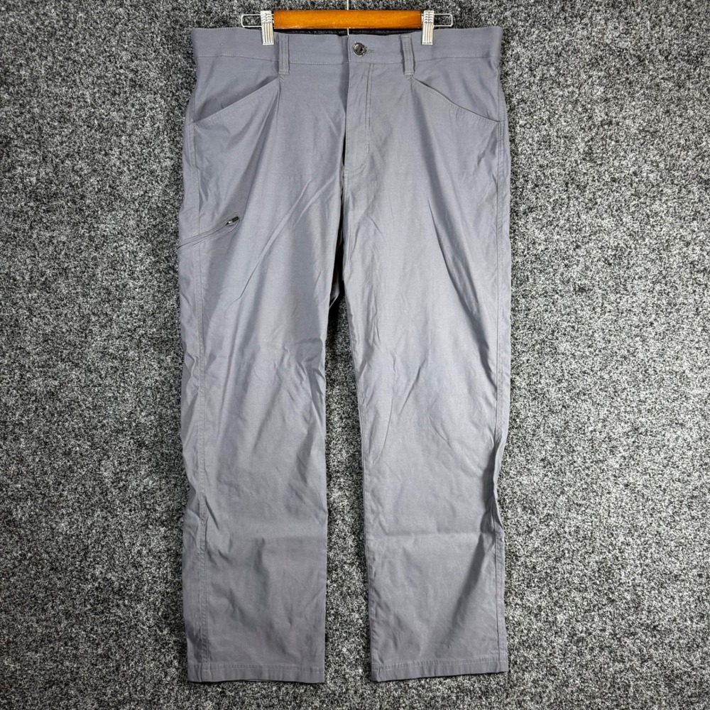 Orvis Pants Mens 38x29 Grey Performance Stretch Golf Chino